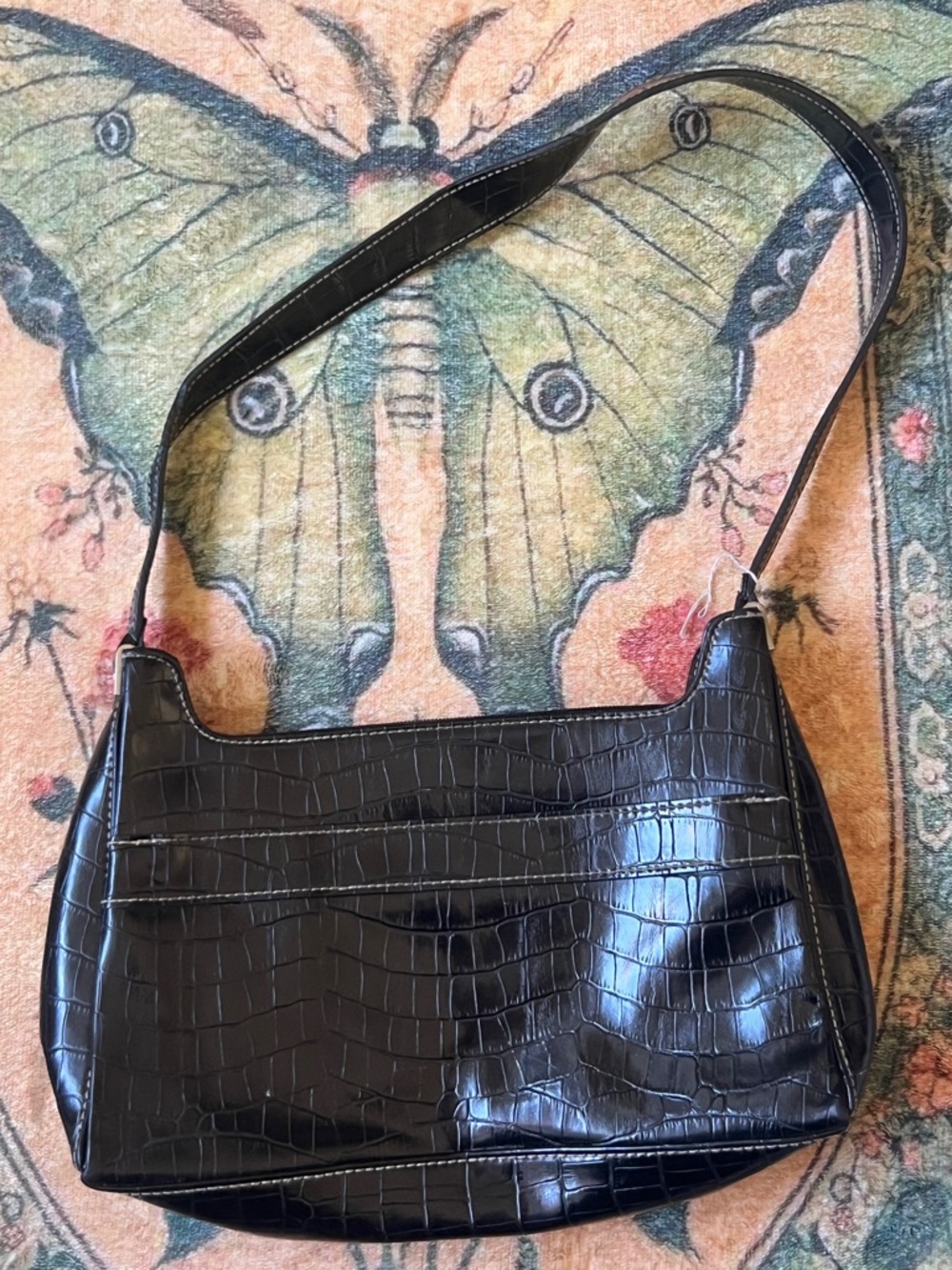 Y2k vintage Classic Black Shoulder Bag